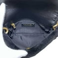 thumbnail image 6 of Pre-Owned Chanel f-24441 Black Matelasse Shoulder Bag, 30 Series, Fur, Coco Mark,... (Good), 6 of 11