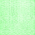 thumbnail image 1 of Ahgly Company Indoor Square Solid Emerald Green Modern Area Rugs, 5' Square, 1 of 4