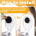 thumbnail image 4 of 24 Pcs Baby Diaper Pail Deodorizer Compatible with Ubbi Diaper Pail Activated Charcoal Odor Absorbing Filters Refills for Natural Odor Eliminating No Smell, 4 of 4