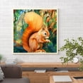 thumbnail image 3 of Cuadros Decorativos Diamond Painting 5D Animal colorido Full Round Drill Rhinestone Kit (B2195) Tmvgtek embutido en tela, 3 of 6
