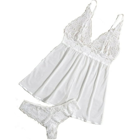 

Sexy Sets White Plus Size Sexy Lingerie (Women s)