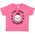 thumbnail image 3 of Inktastic Live Love Chickens Boys or Girls Toddler T-Shirt, 3 of 5