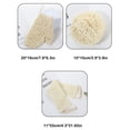 thumbnail image 2 of Bewildely 3 uds tiras de baño de sisal práctico guante de baño cómodo fácil almacenamiento práctica herramienta de ducha doméstico Juegos de accesorios de baño Bewildely HA074715-00, 2 of 6