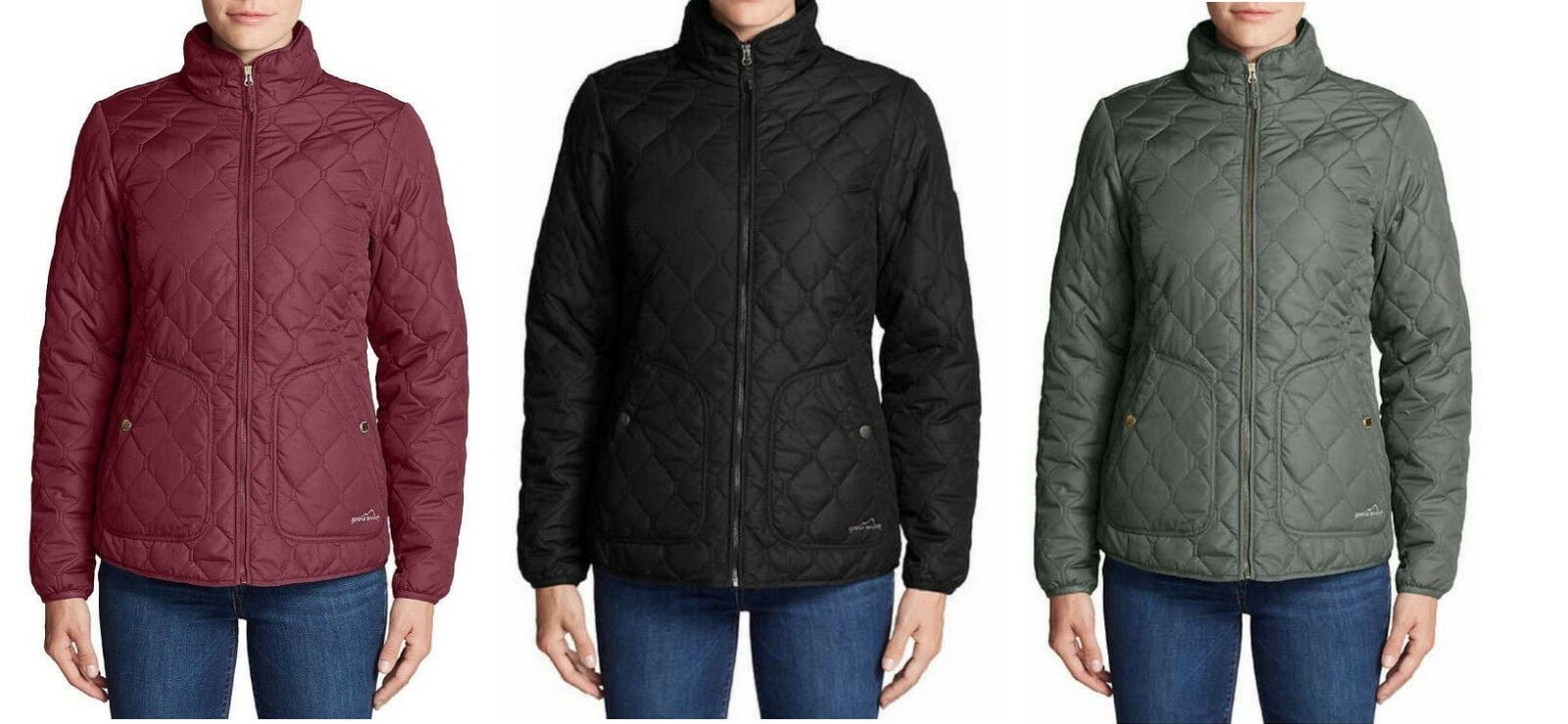 Eddie Bauer Women's Mod Quilt Light 