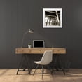 thumbnail image 3 of Hausenflock, Alan 20x20 White Modern Wood Framed Museum Art Print Titled - Atlantic Pier Sq. I, 3 of 4