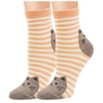 thumbnail image 1 of Chaussettes Colorées pour Femmes avec Design Animal de Dessin Animé Chaussettes en Coton Mignonnes et Cool, 1 of 8