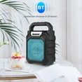 thumbnail image 4 of Portable BT Karaoke Machine Rechargeable Cordless Outdoor Speaker Battery Powered with Microphone & Microphone System for Home Outdoor Gym Party Singing Dancing Camping, 4 of 7