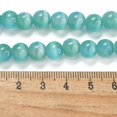 thumbnail image 4 of Cat Eye Beads Strands Round Turquoise 8mm Hole: 0.8-0.9mm 50pcs/strand 14.29''-14.69''(36.3-37.3cm), 4 of 4