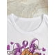 thumbnail image 3 of Women's Inspirational Graphic Tee - Short Sleeve, Crew Neck, Machine Washable - White with Purple RiCamisetas para mujer, lindas camisetas con estampado gráfico, de manga corta, estilo casual, para ve, 3 of 6