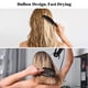 thumbnail image 2 of Cepillo de pelo de cerdas de jabalí, cepillos de pelo húmedo y seco hechos con pelo de jabalí natural fino que añade brillo y alisa el cabello, cepillo desenredante para mujeres, hombres y niños, pelo largo rizado y grueso., 2 of 5