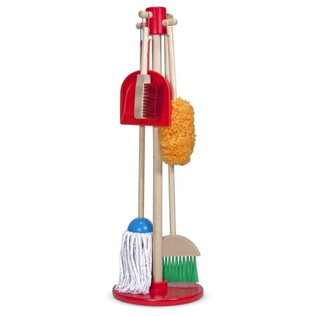 Dust Mop And Sweep Cleaning Play Set