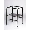 Prevue Pet Products PR04444 18 in. x 14 in. or 18 in. x 27 in. Cage Stand - Black and White
