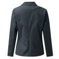 thumbnail image 6 of KDFJPTH Women's Casual Blazers Open Front Long Sleeve Work Office Jackets Coat, 6 of 9