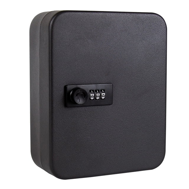 Multi Keys Safe Storage Box Combination/Key Lock Spare Car Keys Organizer Box For Home Office Factory Store Use ,Built to Last