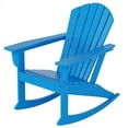 thumbnail image 4 of Afuera Living Modern Outdoor Poly Plastic Adirondack Rocking Chair, 4 of 7