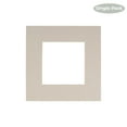 thumbnail image 2 of Grey Acid Free 12x12 Picture Frame Mats with White Core Bevel Cut for 8x8 Pictures - Fits 12x12, 2 of 3