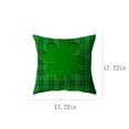 thumbnail image 3 of PEONAVET St Patricks Day Decorations Pillow Covers 18x18 Set of Green Plaid Throw Pillow Covers Irish Cushion Case Outdoor Decorative Throw Pillows for Couch Sofa Home Decor, 3 of 7