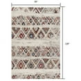 thumbnail image 2 of 8â€™ x 11â€™ Cream Abstract Geo Diamonds Area Rug, 2 of 9