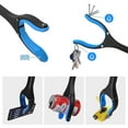 thumbnail image 6 of Rican Grabber Reaching Tool Reachers and Grabbers Hand Assist Pick up Tool for Seniors Aluminum Blue, 6 of 11