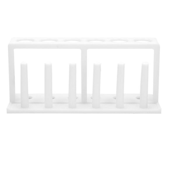 Gradilla para tubos de ensayo, 6 orificios, 6 orificios en columna, soporte para tubos de ensayo, solución innovadora