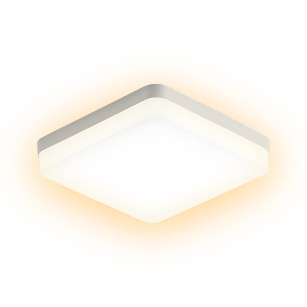 Lámpara de techo Irfora Lámpara de techo cuadrada de 24 vatios con luz de techo LED para pasillo de dormitorio de cocina Irfora Lámpara de techo