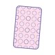 thumbnail image 1 of Tabla de planchar Accesorio de vaporizador de prendas Almohadilla de planchado Almohadilla de vaporizador de prendas para abrigo Círculo rojo M, 1 of 9