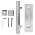 thumbnail image 2 of Sliding Barn Door Handle, Brushed Double Side Barn Door Hardware Handle Ergonomic Design Simple Installation  for Closet, 2 of 8