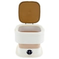 thumbnail image 4 of Portable Washing Machine,10 L Foldable Mini Washer with Turbine 3 Wash Modes for Apartments Travel Dorms RV Lightweight Compact Laundry for Underwear (), 4 of 6