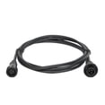 thumbnail image 2 of TCMT 4Pcs 6.5ft / 2m Waterproof DMX Extension Cable 3 Pin Signal XLR Connection for Outdoor Stage Light Effect Equitment, 2 of 6
