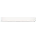 thumbnail image 3 of WAC Lighting Metro 27" 1-Light Aluminum Bathroom Vanity and Wall Light in Chrome, 3 of 5