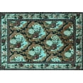 thumbnail image 1 of Ahgly Company Indoor Rectangle Animal Light Blue Traditional Area Rugs, 8' x 12', 1 of 4