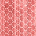 thumbnail image 1 of Ahgly Company Indoor Square Abstract Red Contemporary Area Rugs, 4' Square, 1 of 4