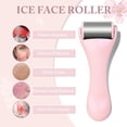 thumbnail image 3 of General Ice Roller for Face 1 Piece Stainless Steel Facial Roller Ice Face Roller for Puffiness,Migraine,Pain Relief and Skin Care (Pink), 3 of 16