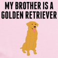 thumbnail image 2 of CafePress - My Brother Is A Golden Retriever Body Suit - Baby Light Bodysuit, Size Newborn - 24 Months, 2 of 4