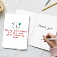 thumbnail image 4 of Tarjeta de felicitación Podagree Navidad 13x21 cm diseño divertido y pícaro, 4 of 9