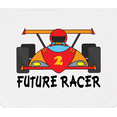 thumbnail image 3 of Inktastic Race Car Racing Baby Bandana Bib, 3 of 4