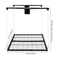 thumbnail image 2 of Overhead Garage Lifting Storage Rack, Garage Storage Rack, Adjustable Height Garage Storage Rack, 2 of 7