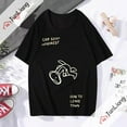 thumbnail image 5 of Car Seat Music Band Headrest Classic T-shirt Unisex DMN Long-sleeved Tee Summer Crewneck Black Shirt, 5 of 5