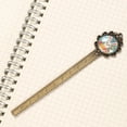 thumbnail image 3 of Easter Antique Bronze Lace Bookmark: a Charming Reading Accessory and Gift for Book Lovers, 3 of 5