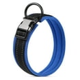 thumbnail image 1 of Miangastore Collier Réfléchissant pour Chien Anti-Perte Boucle de Sécurité Réglable Collier pour Chiot Accessoire pour Animaux Taille g (Bleu Foncé), 1 of 8
