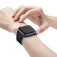 thumbnail image 5 of WFEAGL Genuine Leather iwatch Band for iWatch Series 38mm 40mm 41mm Dark Blue/Black, 5 of 10