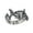Section B, variant on Versatile Fashion Skull Rings Accessory Retro Men's Skull Rings in Silver Punk Inspired Finger Decoration