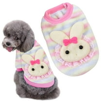 Oefntac Toys For Girls Dog Sweaters for Small Dogs Girl Cute Puppy Teacup Chihuahua Dog Coat Clothes Puppy Outfit Size XXXS XXS XS Warm Flannel Small Dog Sweaters for Winter