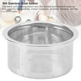 thumbnail image 4 of Small Parts Cleaner Basket, High Efficiency Wide Compatibility Stainless Steel Cleaning Basket Moderate Size  for Jewelry Watch Fasteners, 4 of 7