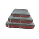 thumbnail image 3 of Bolsa de compresión para equipaje de 3 piezas, organizador de almacenamiento de doble capa Gris, 3 of 8