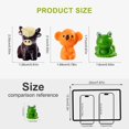 thumbnail image 2 of Mini figuras de resina de animales jrootouh, 52 piezas, 2-5 cm, 2 of 8