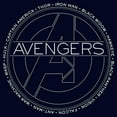 thumbnail image 2 of Men's Marvel Avengers Minimalist Logo  Graphic T-Shirt, 2 of 5