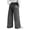 Gray-1, variant on OYYN Baggy Jeans for Girls Wide Leg High Elastic Waist Adorned with Cute Bow Trendy Y2K Denim Pants Boyfriend Skater Streetwear & School