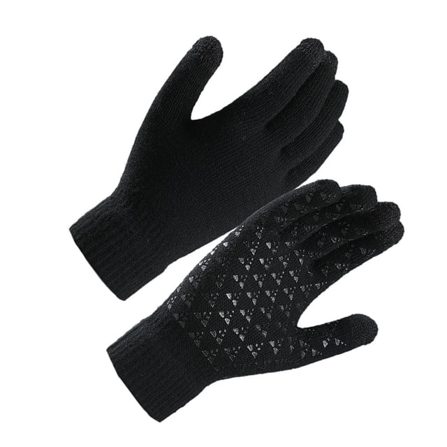 Wosthever 1 par de guantes cálidos de invierno Unisex pantalla táctil dedo completo al aire libre senderismo ciclismo Camping guantes de punto de Type6 NO6 Wosthever OD000116-05B