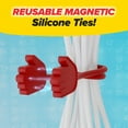 Ruby Holding Hands UltraPowerful Silicone Zip Ties